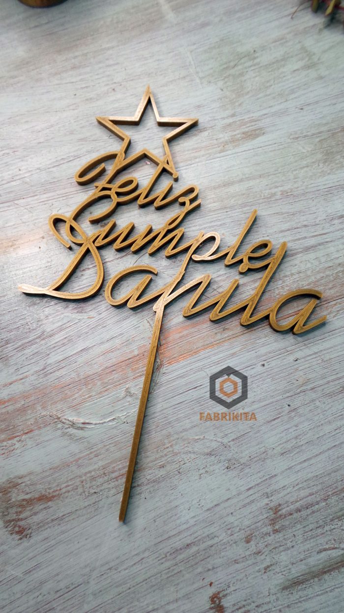 Cake Topper Personalizado CT01
